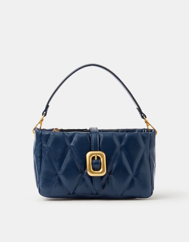 Chunky Quilted Crossbody Bag, , large