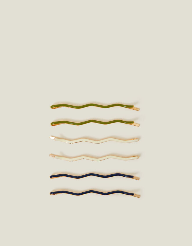 6-Pack Wiggle Hair Slides, , large