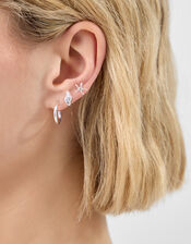 10-Pack Sun Shell Stud & Hoop Earrings, , large