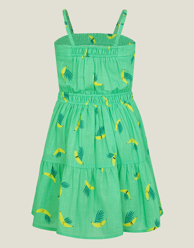 Girls Banana Dress, Green (GREEN), large