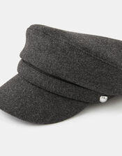 Studded Cap, Grey (GREY), large