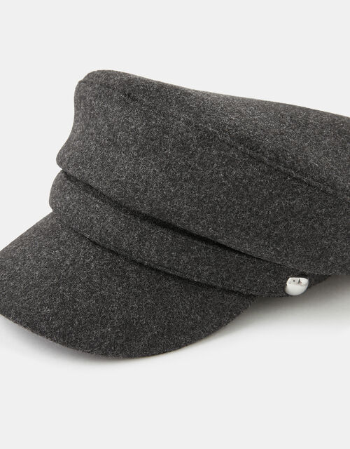 Studded Cap, Grey (GREY), large