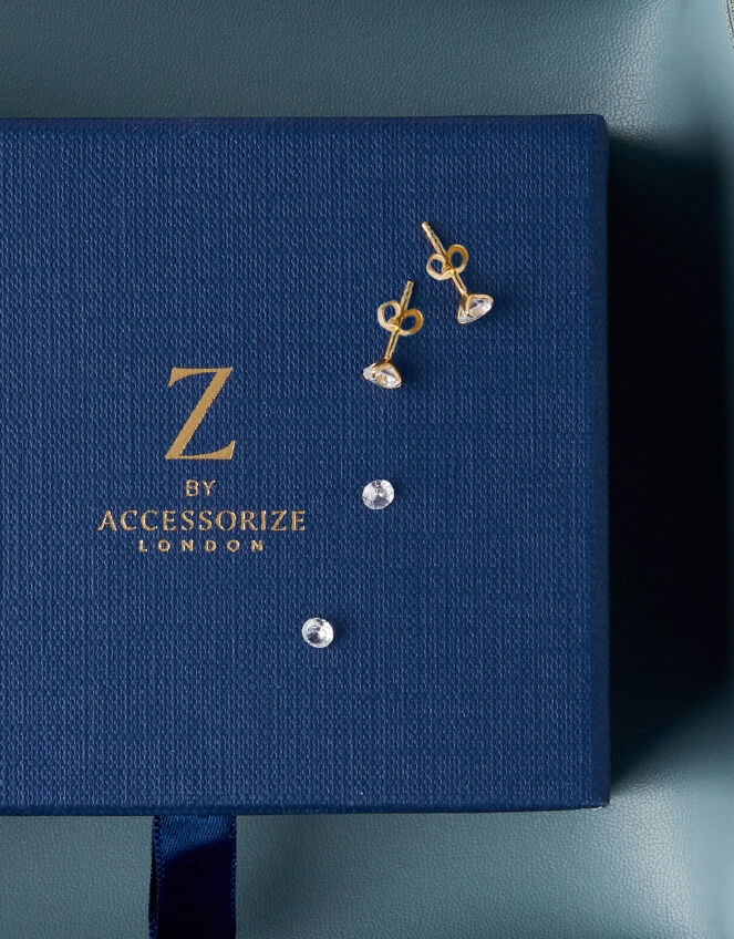 Lab Grown Diamond 0.2ct Stud Earrings 9ct Gold, , large