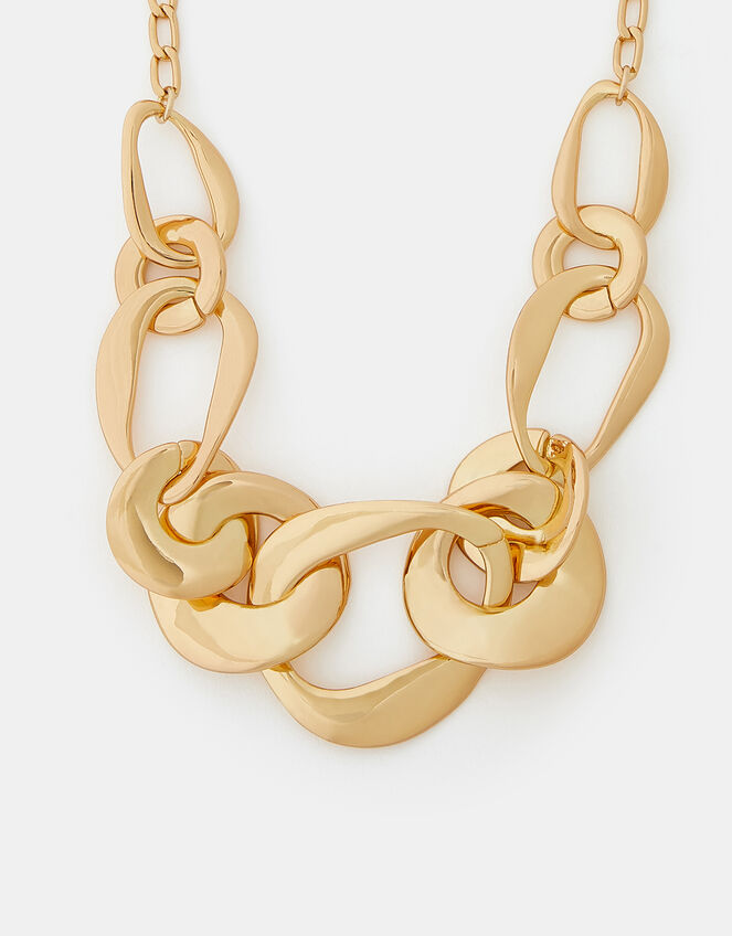 Chunky Link Necklace, , large