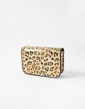 Leopard Mini Cross-Body Bag, , large