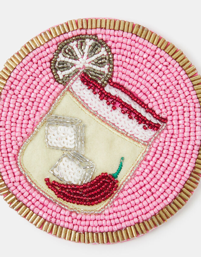 Beaded Spicy Margarita Coaster, , large