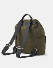 Nylon Multi-Pocket Backpack, , large