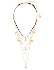 Sparkle Star Layered Necklace, , large