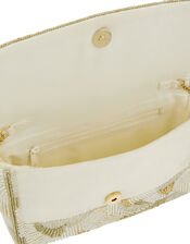 Jasmine Bridal Floral Embellished Clutch Bag, , large