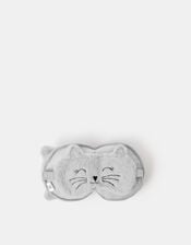 Girls Cat Eye Mask & Travel Pillow Set, , large