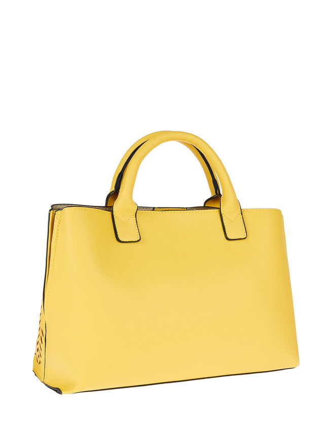 Cut-Out Handheld Bag, Yellow (YELLOW), large
