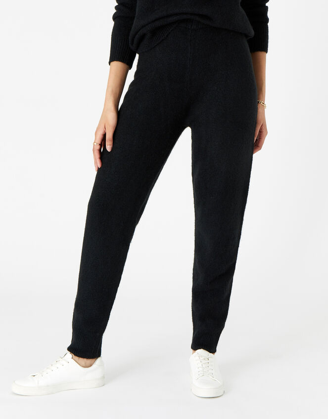 Lounge Knit Joggers, Black (BLACK), large