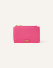 Classic Card Holder, Pink (FUCHSIA), large