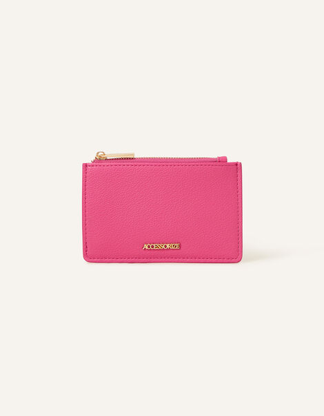 Classic Card Holder, Pink (FUCHSIA), large
