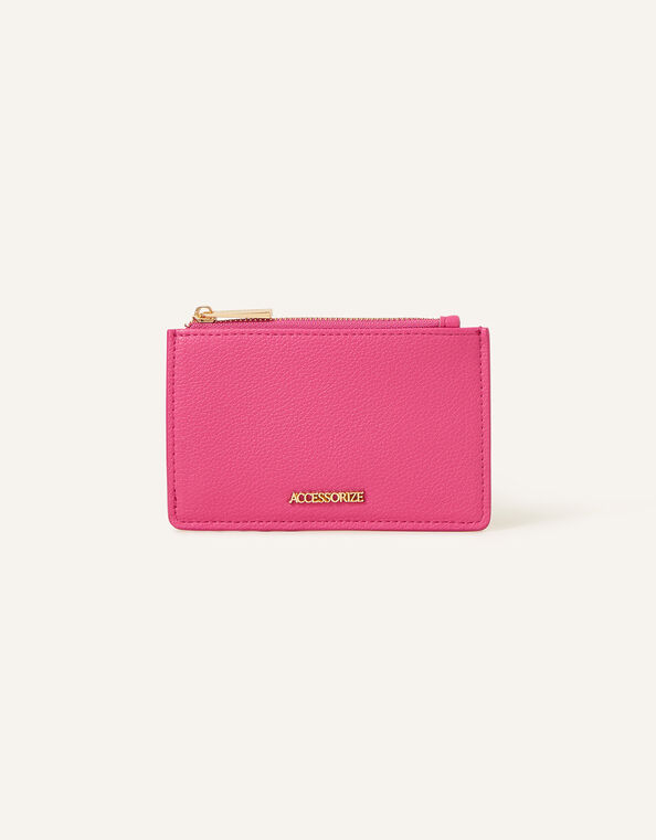 Classic Card Holder, Pink (FUCHSIA), large