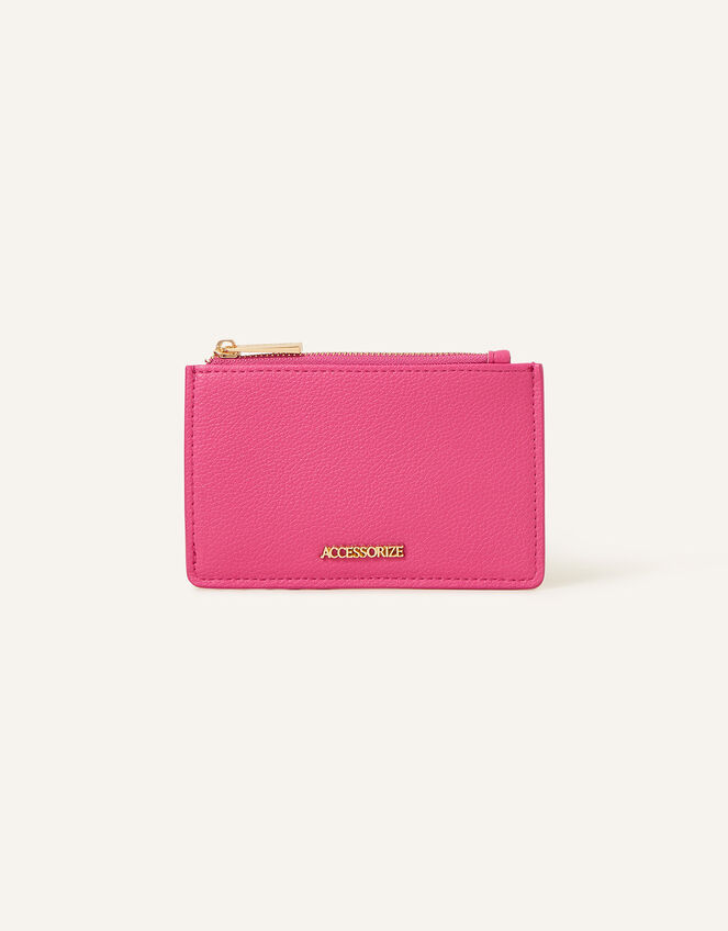 Classic Card Holder, Pink (FUCHSIA), large