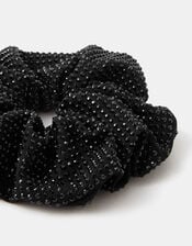 Rhinestone Hair Scrunchie, , large