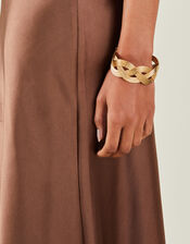 Plait Textured Bangle , , large