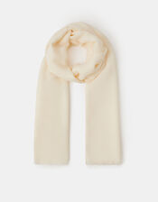 Lightweight Plain Scarf, Natural (NATURAL), large