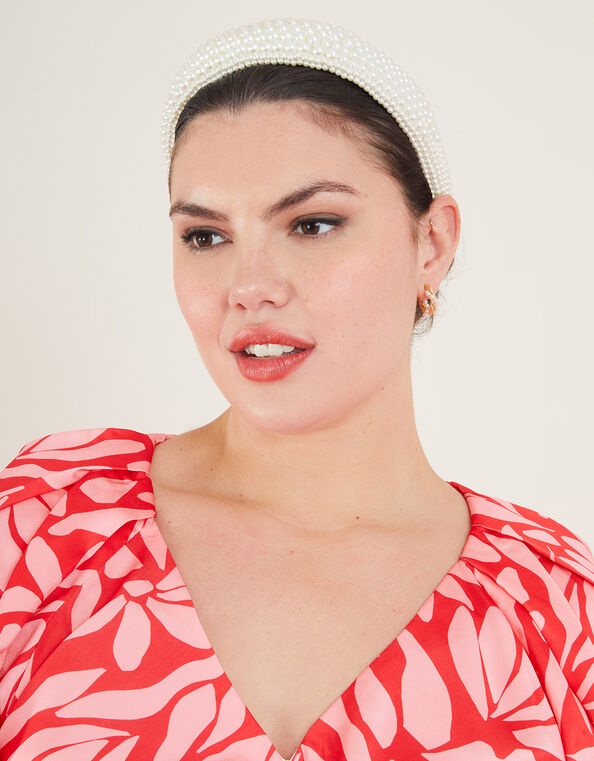 Pearl Statement Headband , , large