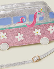 Girls Camper Van Cross Body Bag, , large