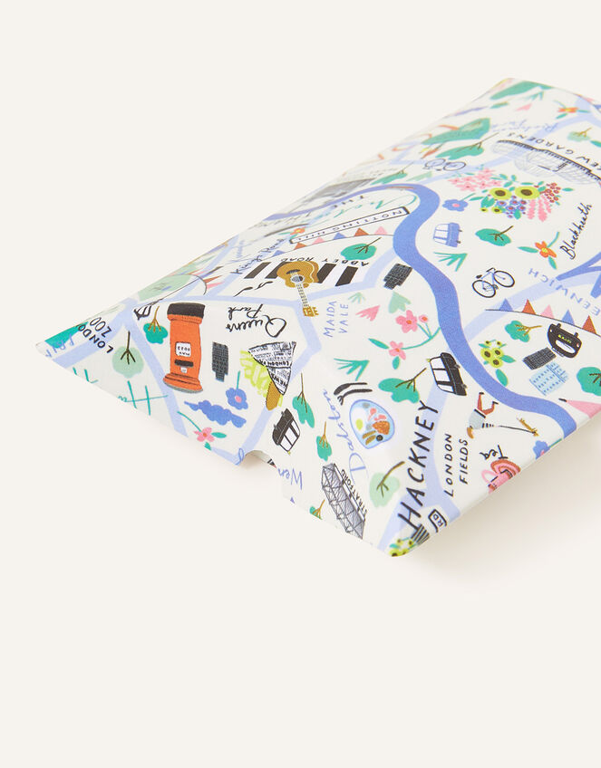 London Print Pillow, , large