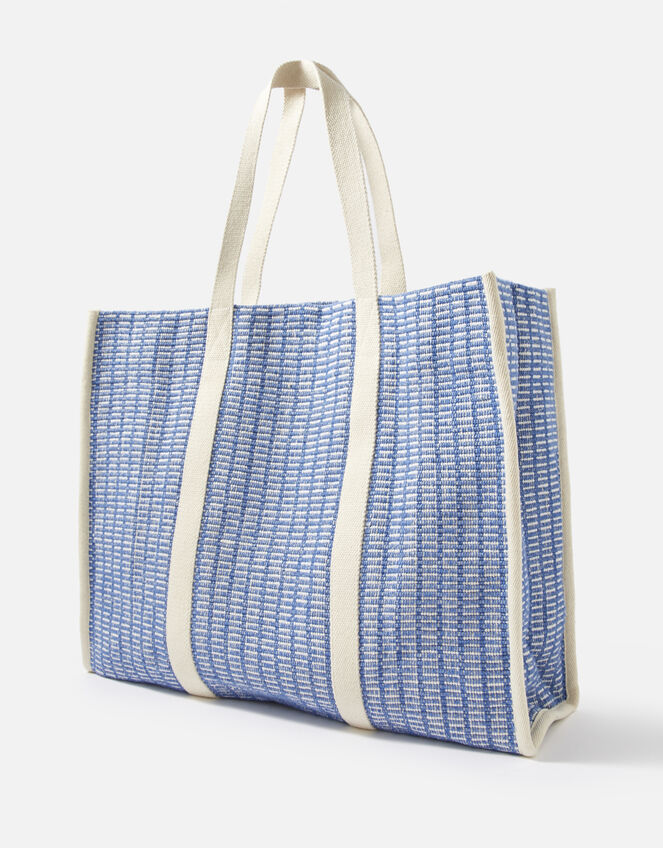 Kai Webbing Woven Tote, , large