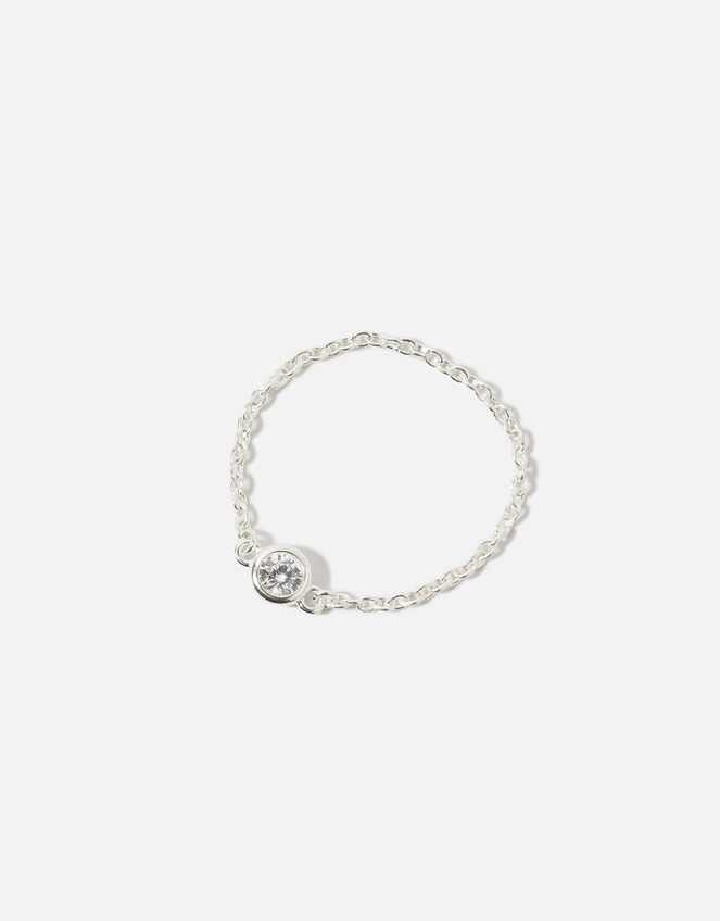Silver sparkle chain clearance