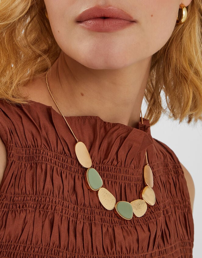 Resin Pebble Necklace, , large