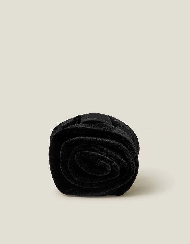 Velvet Corsage Claw Clip, , large