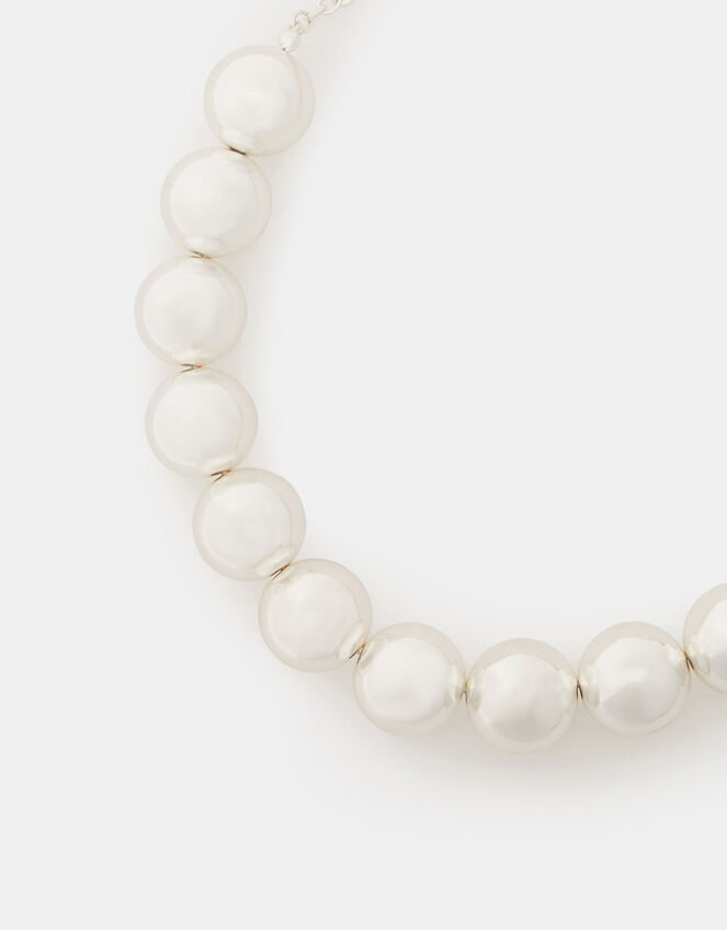 Chunky Bead Collar Necklace, , large