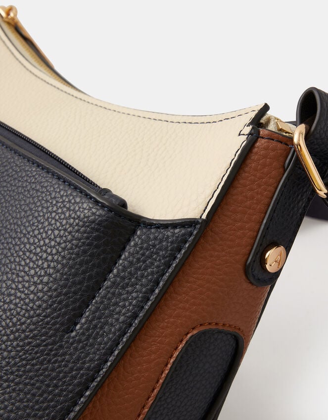 Colour Block Crossbody Bag, Multi (DARKS MULTI), large