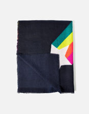Shooting Rainbow Star Blanket Scarf, , large