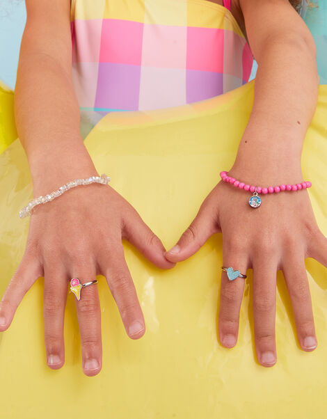Kids Ice-Cream Friendship Bracelets 4 Pack, , large