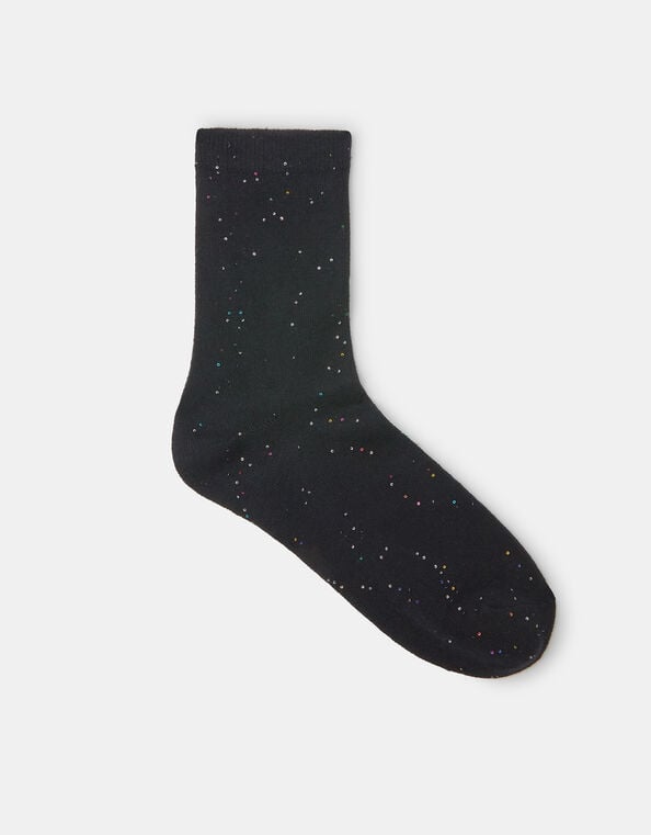 Sequin Embellished Socks, , large