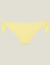 Bunny Tie Bikini Briefs, Yellow (YELLOW), large