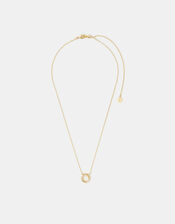 14ct Gold-Plated Knot Pendant Necklace, , large