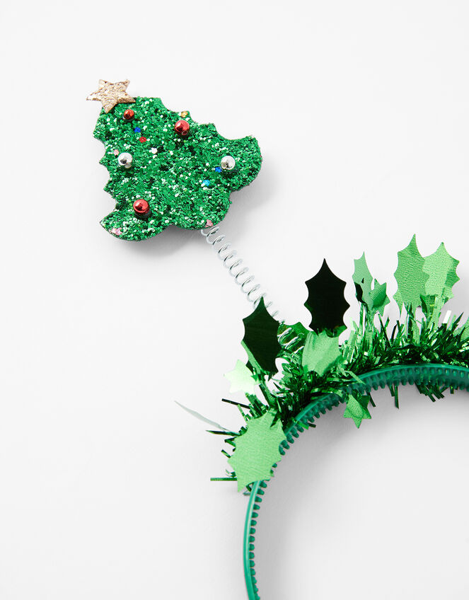 Glitter Christmas Tree Bopper Headband Hair bands & Scrunchies