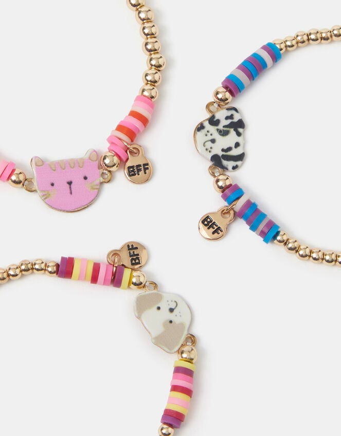 3-Pack Girls Pet Club Friendship Bracelets, , large