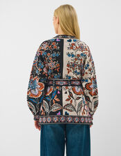 Floral Jacquard Knit Jumper, Multi (MULTI), large
