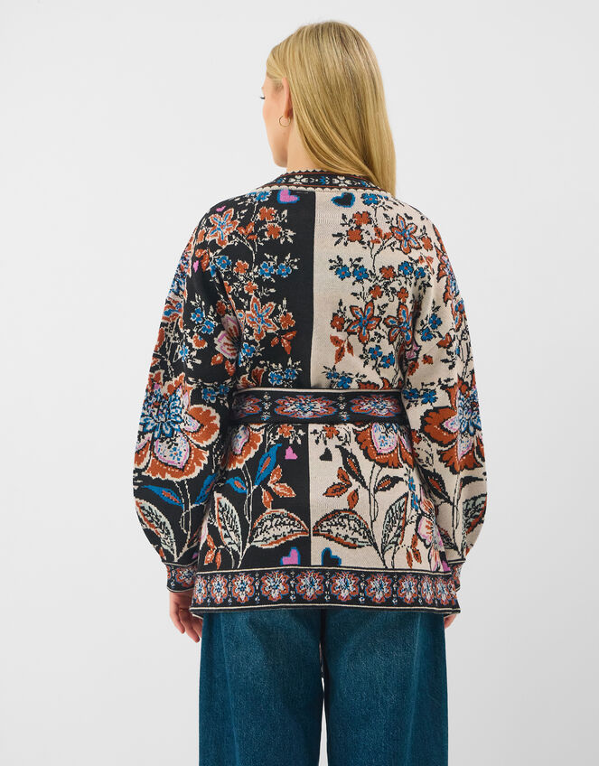 Floral Jacquard Knit Jumper, Multi (MULTI), large