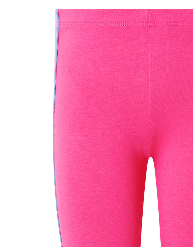 Rainbow Tape Jersey Leggings, Pink (PINK), large