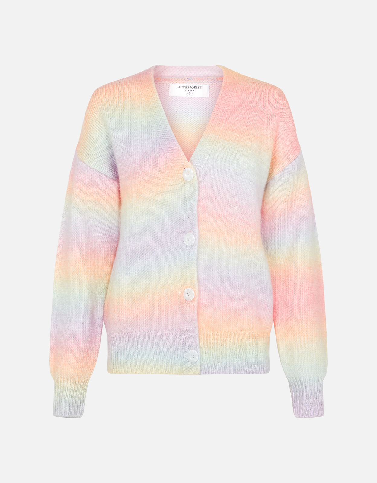 Pastel rainbow cardigan sales