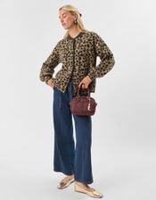 Leopard Print Cardigan, Leopard (LEOPARD), large