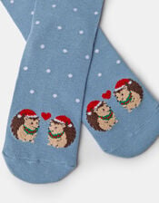 Christmas Hedgehog Socks, , large