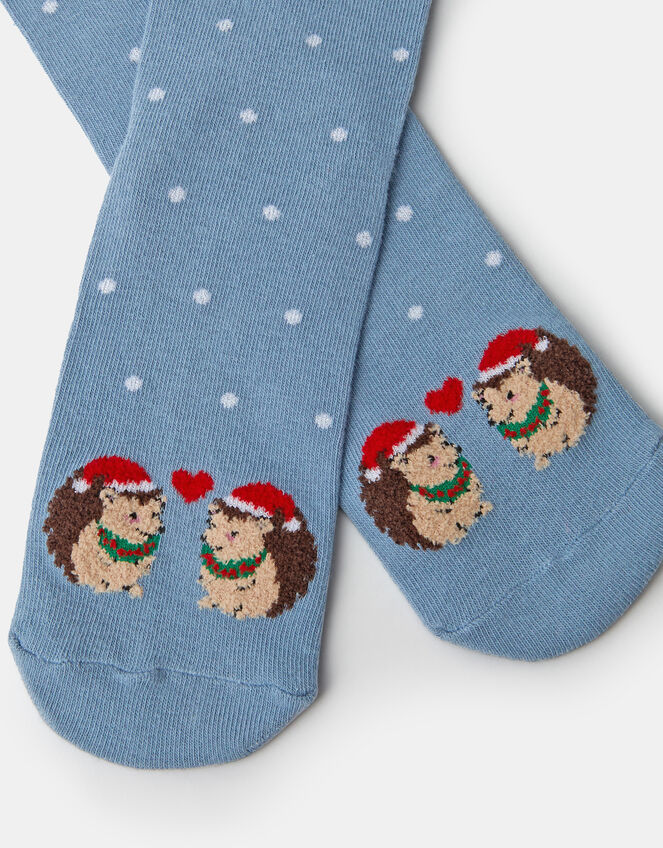 Christmas Hedgehog Socks, , large