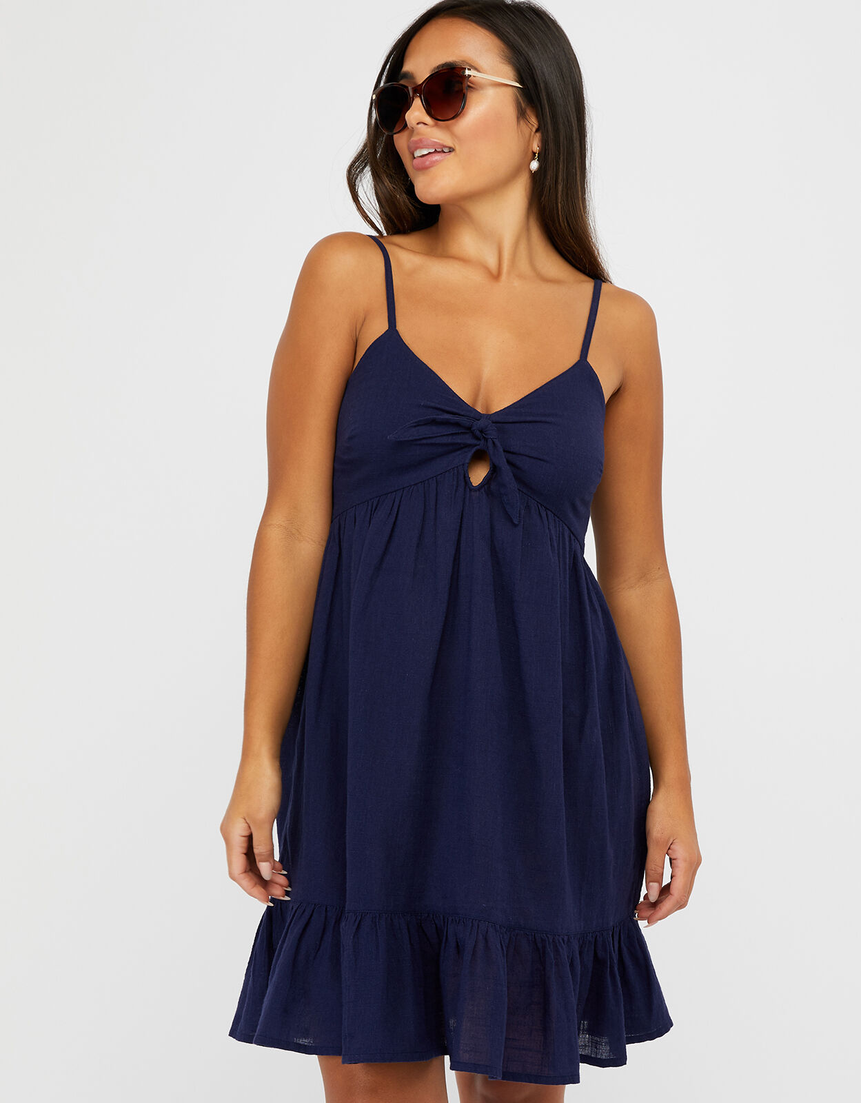 Navy blue beach store dresses