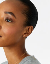 Gold-Plated Talisman Stud Set , , large