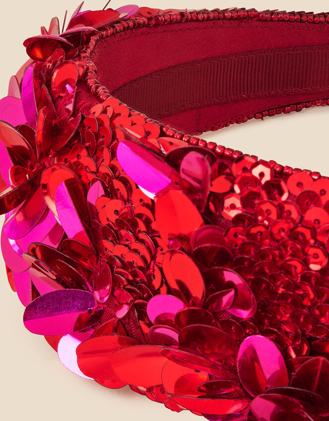Sequin Valentine's Day Headband, , large