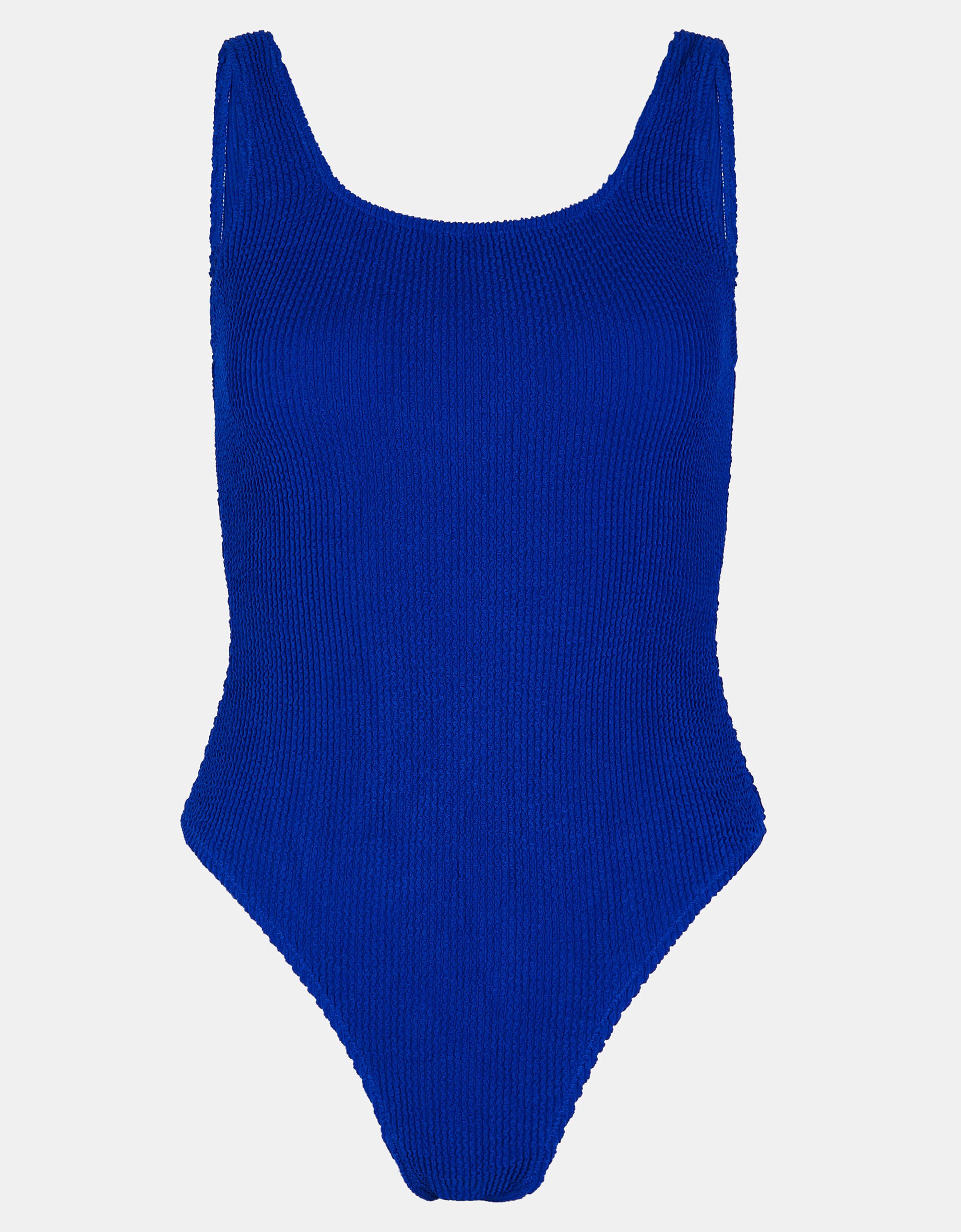 Crinkle Swimsuit, Blue (COBALT), large